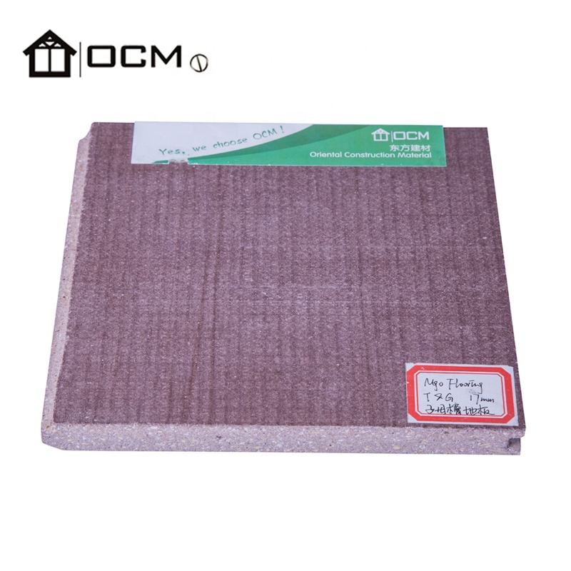 Tablero de piso de óxido de magnesio de buena calidad para casas móviles